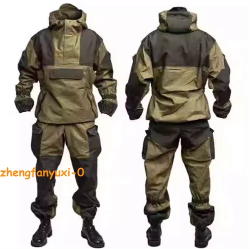 GORKA-4 Russian Special Forces Combat MOX FG Suit Coat With Pants Mens Uniform - product listing photo