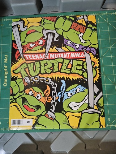 Teenage Mutant Ninja Turtles TMNT School Pocket Folder - 1989 - Mirage Studios - Picture 6 of 7