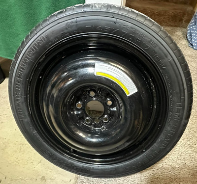 SPARE TIRE 145/70-17 WITH JACK KIT FITS:2011-2018 NISSAN LEAF