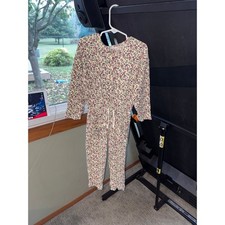 Zara floral romper 3/4