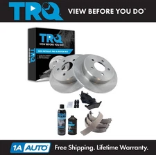 TRQ Rear Brake Pad & Rotor Kit Fits 2001-2007 Chrysler 2001-2007 Dodge