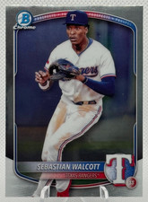 2025 Bowman - Chrome Prospects Sebastian Walcott #BCP-133 (RC)