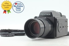 Tested MINT Pentax 645 Camera SMC A 150mm f3.5 Lens 120 Film Back From JAPAN