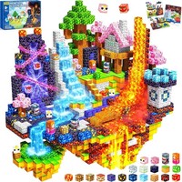 Magnetische Bausteine 150 Teile Kinderbaukasten Magneten Spielzeug