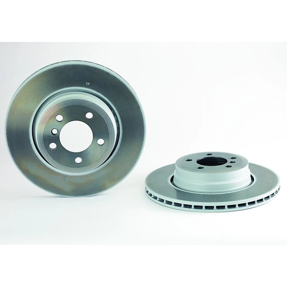 Kit sensor pastillas cerámicas rotores freno disco trasero Brembo para BMW E65 E66 750i 760Li Foto 3 de 4