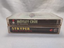 1980 Metal Cassette Tape Lot Motley Crue  Stryper