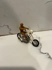 Vintage 1971 1973 HOT WHEELS RRRumblers BONESHAKER Motorcycle RARE Tan Rider