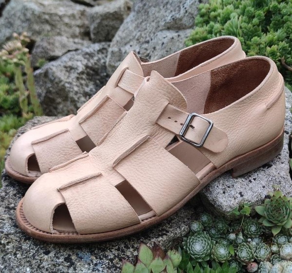 Women Moma Sandals Beige 37