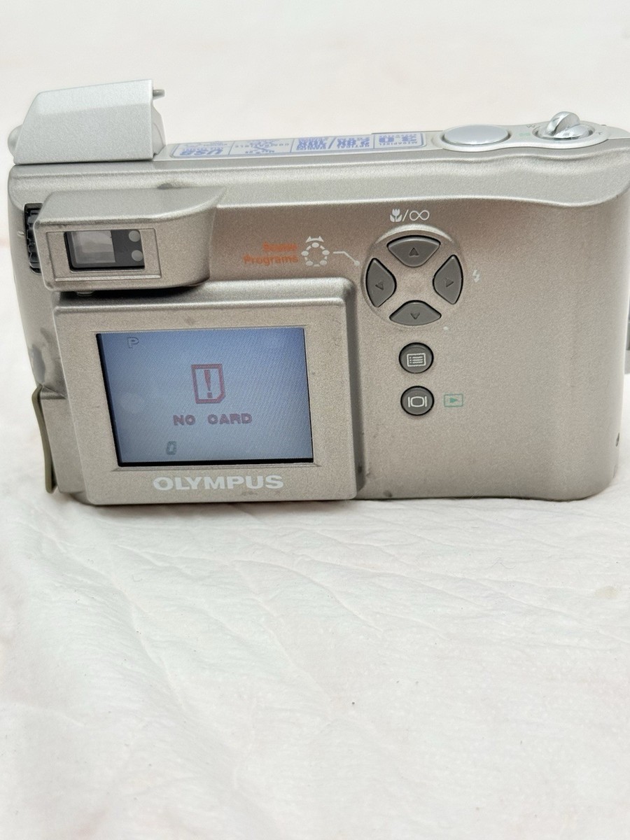 d*9様 【動作確認済・元箱付き】OLYMPUS 　CAMEDIA SP-550 OLYMPUS D-550 ZOOM CAMEDIA 3MP Digital Camera No Memory Card