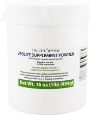 Heiltropfen Zeolite Powder | Dietary Supplement 1 Pound - 454 g | Detox | Clinop