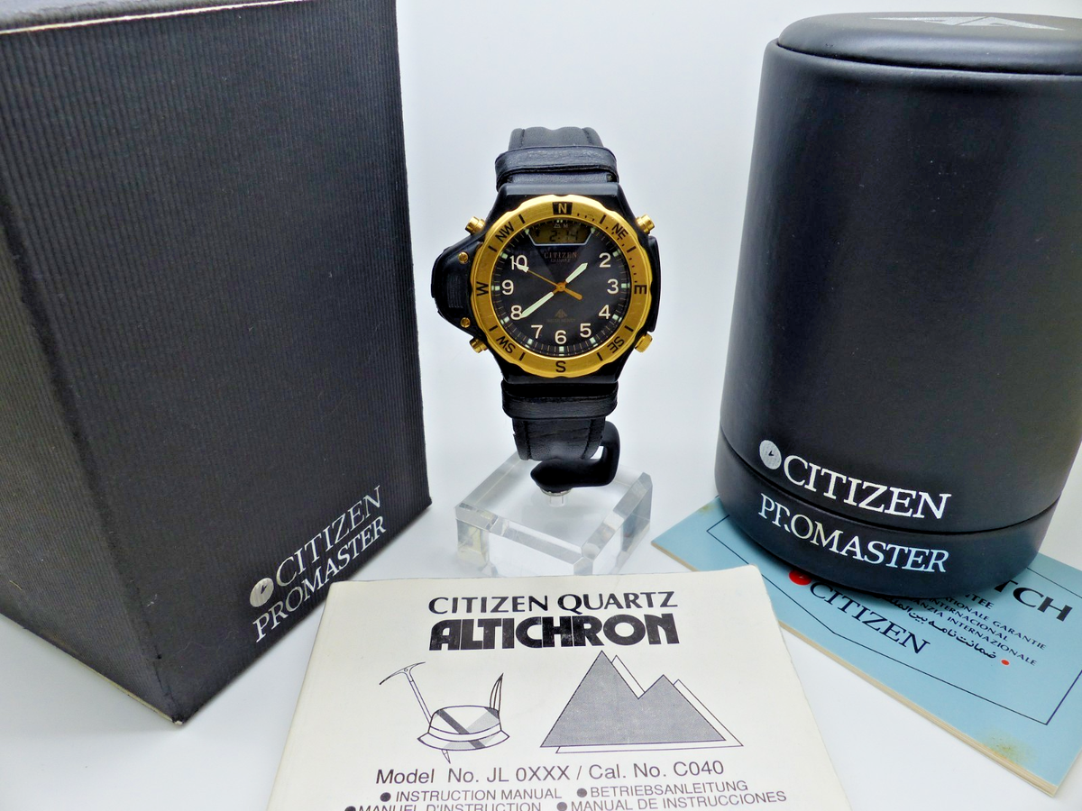 citizen PROMASTER ALTIMETER TITANIUM 7240-H08932 【公式通販】