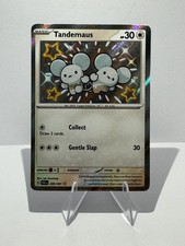 Tandemaus - 209/091 - Pokemon Paldean Fates Shiny Rare Card LP on eBay