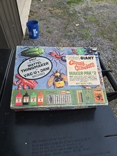 Vintage 1965 Mattel Thingmaker Creepy Crawlers Maker Pak 2   10 Molds