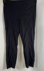 Simply Vera Vera Wang Women's Black Rayon Blend Stretch Tapered Pants Sz L — photo 1