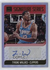 2018 Panini Donruss Signature Series Gold /10 Tyrone Wallace #SG-TYW Auto 15r3