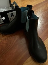 Reitstiefel -Stiefeletten Gr. 33 Steeds Farbe: Schwarz/Türkis