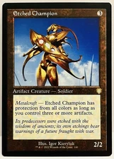 Etched Champion (Retro Frame) - #140-MTG-Commander: The Brothers' War-Regular-NM