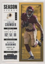 2017 Panini Contenders Season Ticket Jamison Crowder #88 pe8