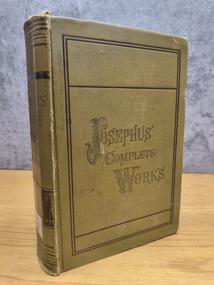 Josephus' Complete Works| Thompson & Thomas c 1900 | William Whiston, translator