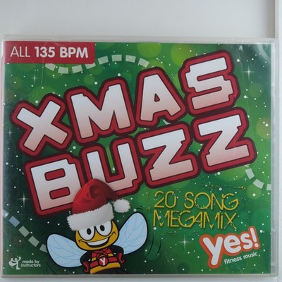 Various Artists   Xmas Buzz CD 2012 20 Song Megamix 135 BPM Holiday Fitness Yes!
