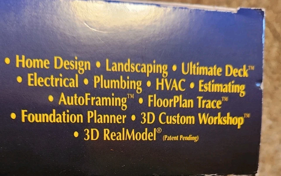 💥2000 Punch Professional Home Design Suite Platinum Version 12 PC DVD-ROM - New - Image 2 of 4