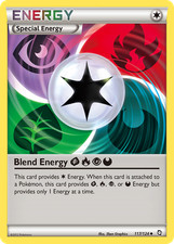 Blend Energy GrassFirePsychicDarkness (117/124) [Black & White: Dragons Exalted on eBay