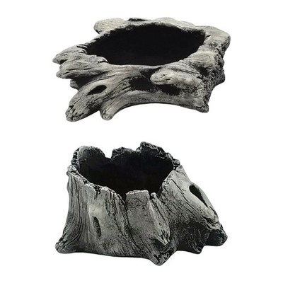 Cement Driftwood Succulents Planter Pots Imitation Tree Root for Home Decors