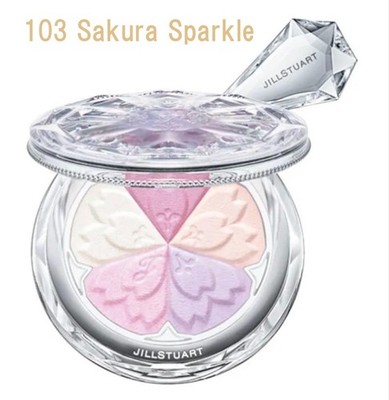 Jill Stuart Sakura Bouquet Bloom Mix Highlight Compact 103 Sakura Sparkle LTD