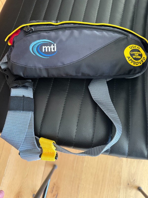 MTI Safety Belt PFD Black/Yellow