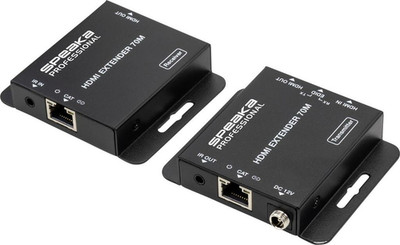 SpeaKa Professional Netzwerkkabel Kabel Stecker HDMI Extender Steckverbinde760