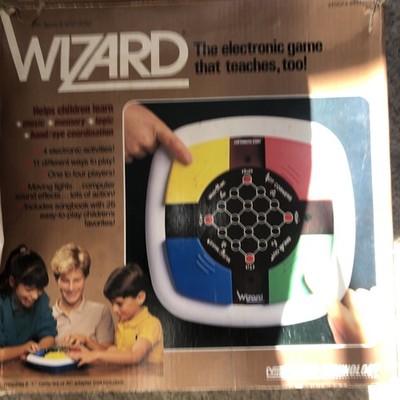 Vintage 1987 Electronic Game VTECH WIZARD Fully Working Condition