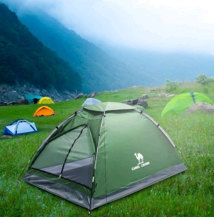 CAMEL CROWN Tents for Camping 2/3/4/5 Person Camping Dome Tent, Waterproof