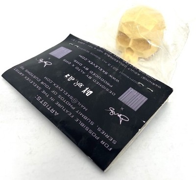 DANDMS Dan DMS Skelevex Resin Skull Designer Art Toy New In Bag