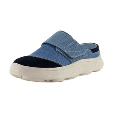 Vionic Lotus RX Women's Clogs & Mules Navy Blazer Leather/Denim Size 7.5 M