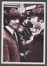 1964 Topps The Beatles #5 John Lennon & George Harrison (EX) A Hard Day's Night
