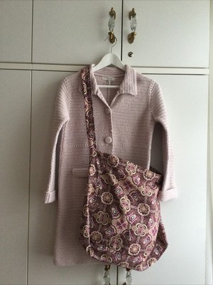 Odd Molly Häkelmantel/Jacke Gr. S 36 rosa, schön!