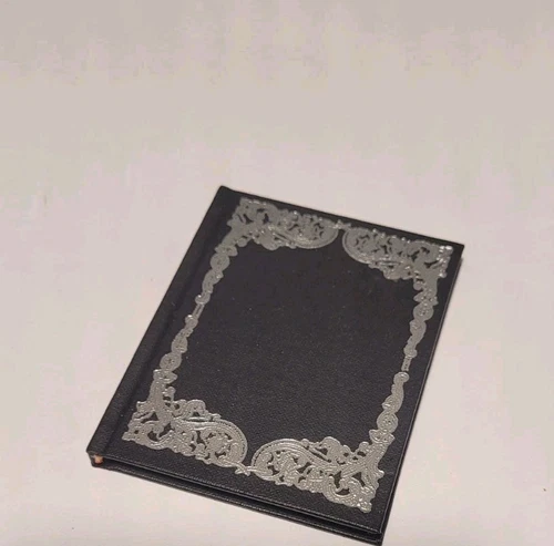 Vintage Miniature Book "Silver Bindings" Signed By Miriam Irwin 3"x2.5"