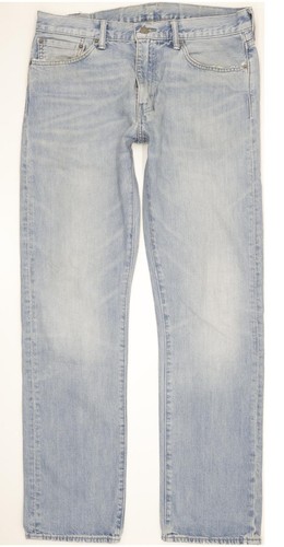 Levi's 504 Men Blue Straight Regular Jeans W34 L34 (104051)