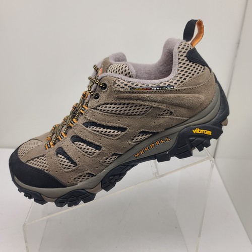 Merrell Moab 2 Ventilator Hiking Shoes Mens Brown Vibram Sole Size 7 W Wide