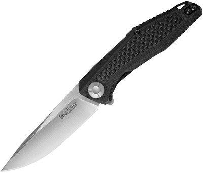 Kershaw Atmos Linerlock Black G10 Folding 8Cr13MoV Drop Pt Pocket Knife 4037X