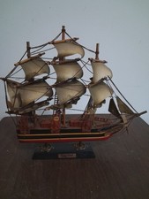 仿古木制帆船模型船| eBay