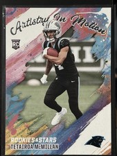 2025 Panini Rookies & Stars - Artistry in Motion Tetairoa McMillan #4 (RC)
