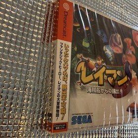 Rayman 2 The Great Escape Sega Dreamcast Japan NTSC-J Ubi Soft New Sealed w/ Obi