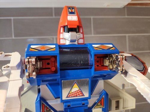 GoBots Power Warrior Courageous w/ Box 1985 Tonka Incomplete / Broken 7322 - Picture 20 of 24