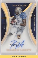 2016 Immaculate Collegiate Rookie Gold 12/25 Keyarris Garrett #134 Auto READ 2r5