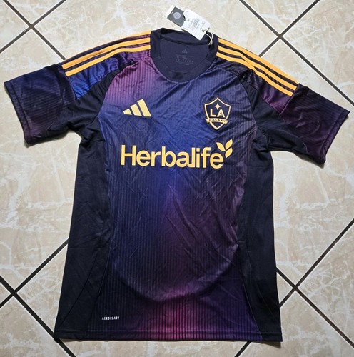 NWT Adidas LA Galaxy 2025/26 Away MLS Soccer Jersey Mens Medium $100