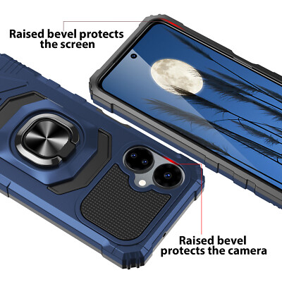 Custodia Boost Celero 3 Plus 5G Con Vetro Temperato Inclusa – Cover 2 Strati TPU Antiurto, Motivo Floreale