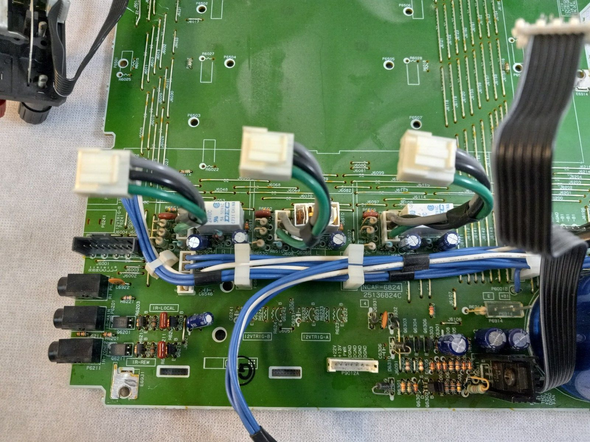 ONKYO TX-DS989 ver2 AV Receiver SPEAKER RELAY PCB BOARD NCAF-6824