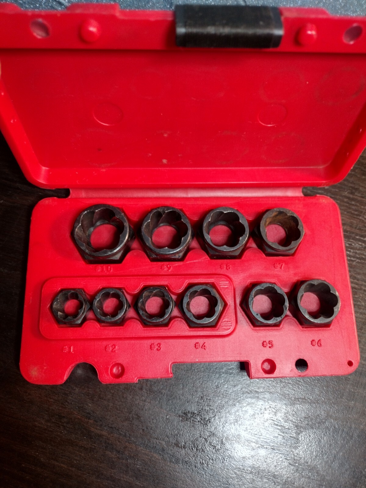 CRAFTSMAN 10 Pc BoltOut Damaged Bolt Nut Remover Extractor Set Low