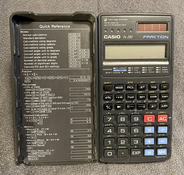 casio fx 280